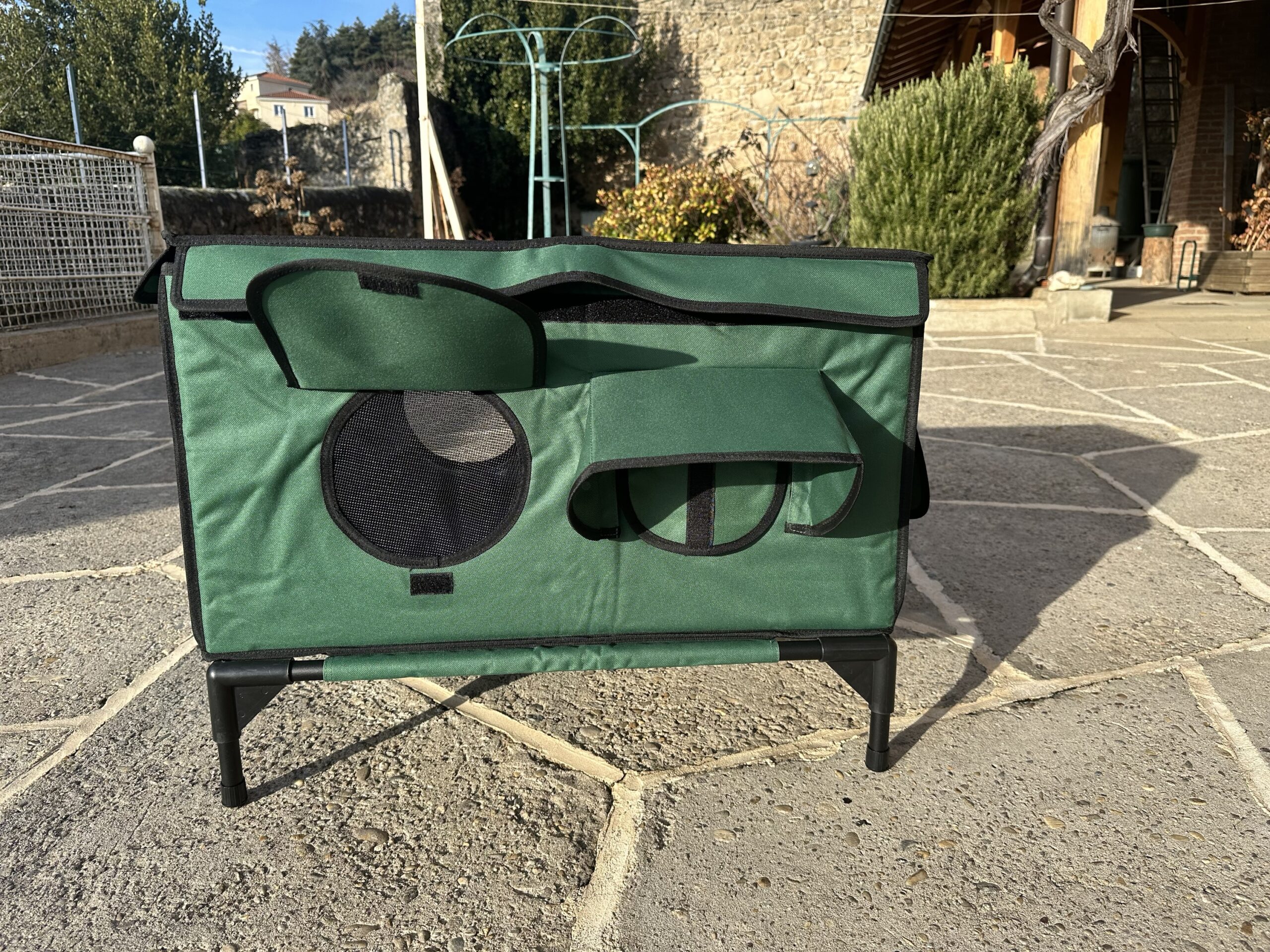 Abris chauffant pour chat